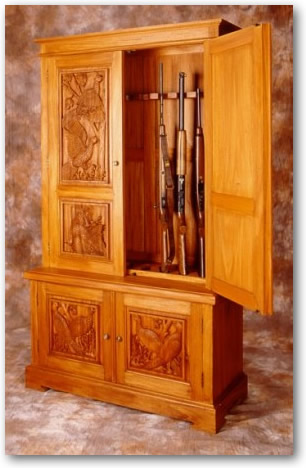 Catalog Photograph - Gun Cabinet - Indo Pacific Importers