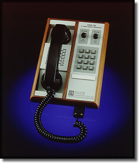PADS Series 100 Deskset 4 wire voice orderwire system.