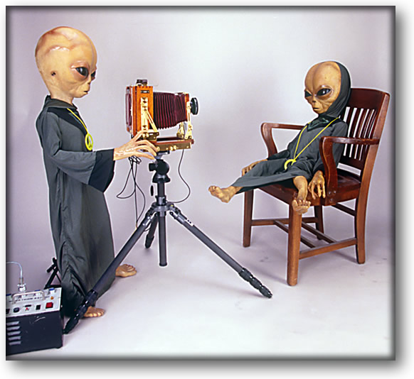 Picture of an Alien portrait photographer