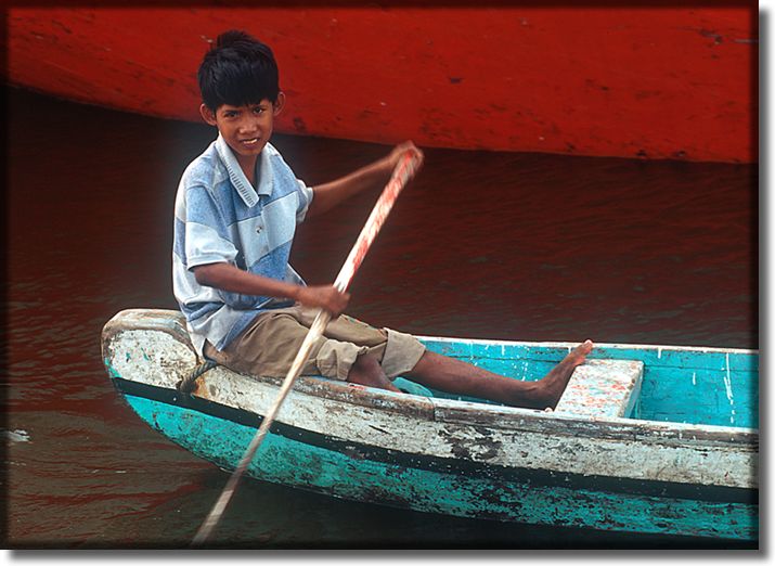 Photographs of children, North Jakarta, Indonesia