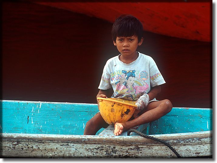 Photographs of children, North Jakarta, Indonesia