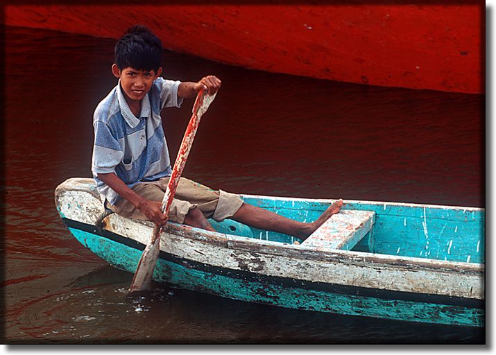 Photographs of children, North Jakarta, Indonesia