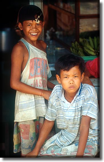 Photographs of children, North Jakarta, Indonesia