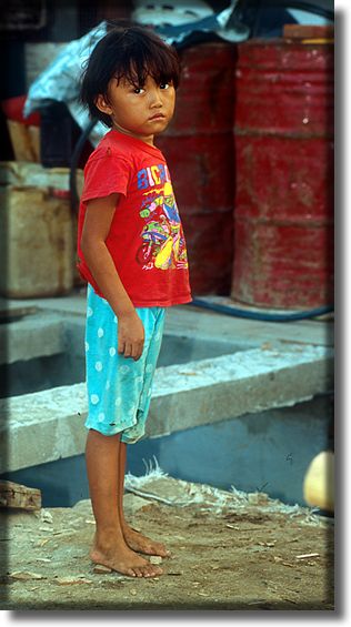 Photographs of children, North Jakarta, Indonesia