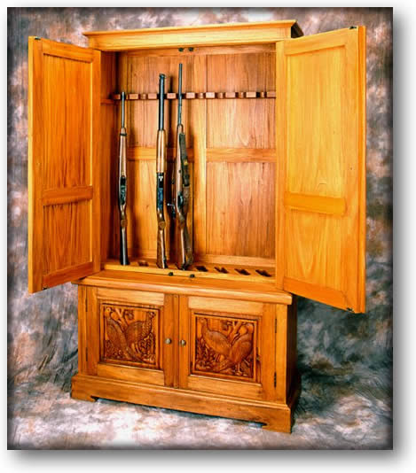 Gun Cabinet, Sample Product Photography