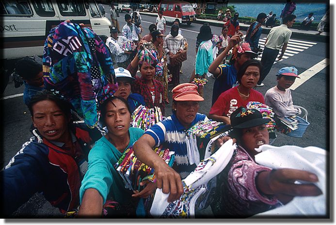 Picture of street vendors, Bali, Indonesia