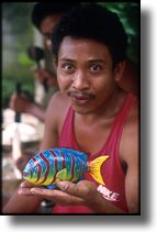 picture of wood carver, bali, indonesia