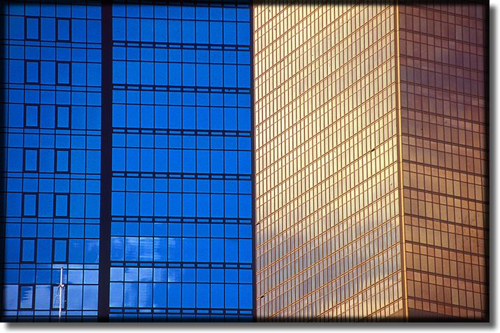 Pictures of Glass Buildings in Hong Kong