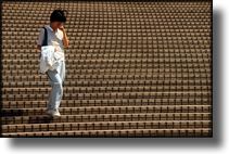 Picture of Girl on Stairs, Hong Kong Museum of Modern Art