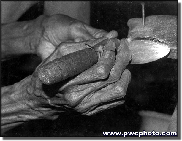 Photograph of Silversmith, Yogyakarta, Central Java, Indonesia