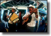 Photograph of Street Musicians