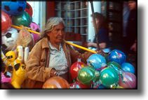 Photograph of street vendor